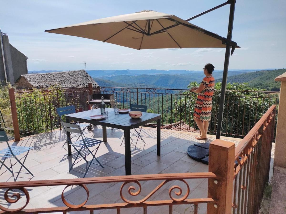 Villa L 'Oustal De Sophie En Aveyron, A Montjaux Exterior foto